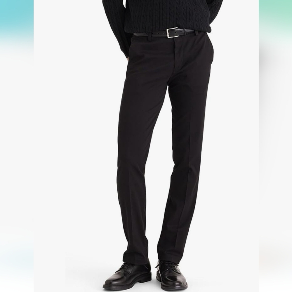 Dockers Men's Slim Fit Easy Khaki Pants ~ Black
